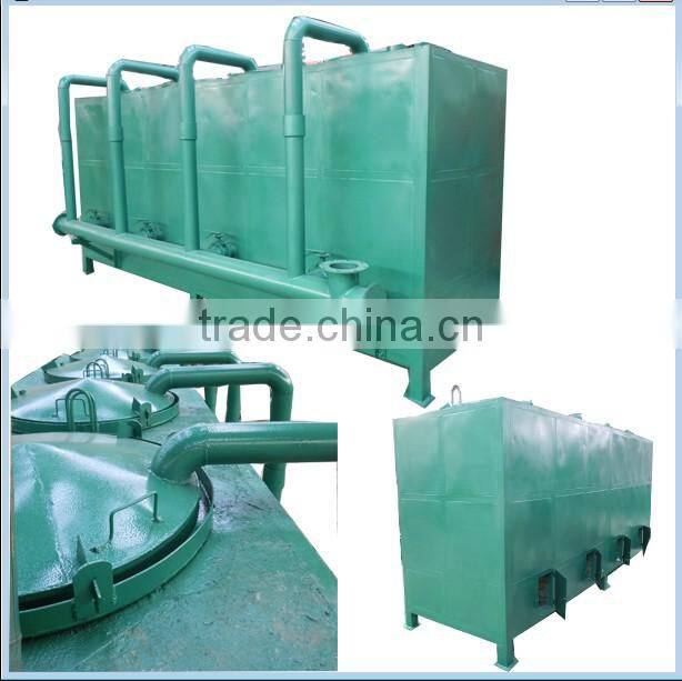 3ton/d smokeless biomass sawdust briquette charcoal carbonization equipment