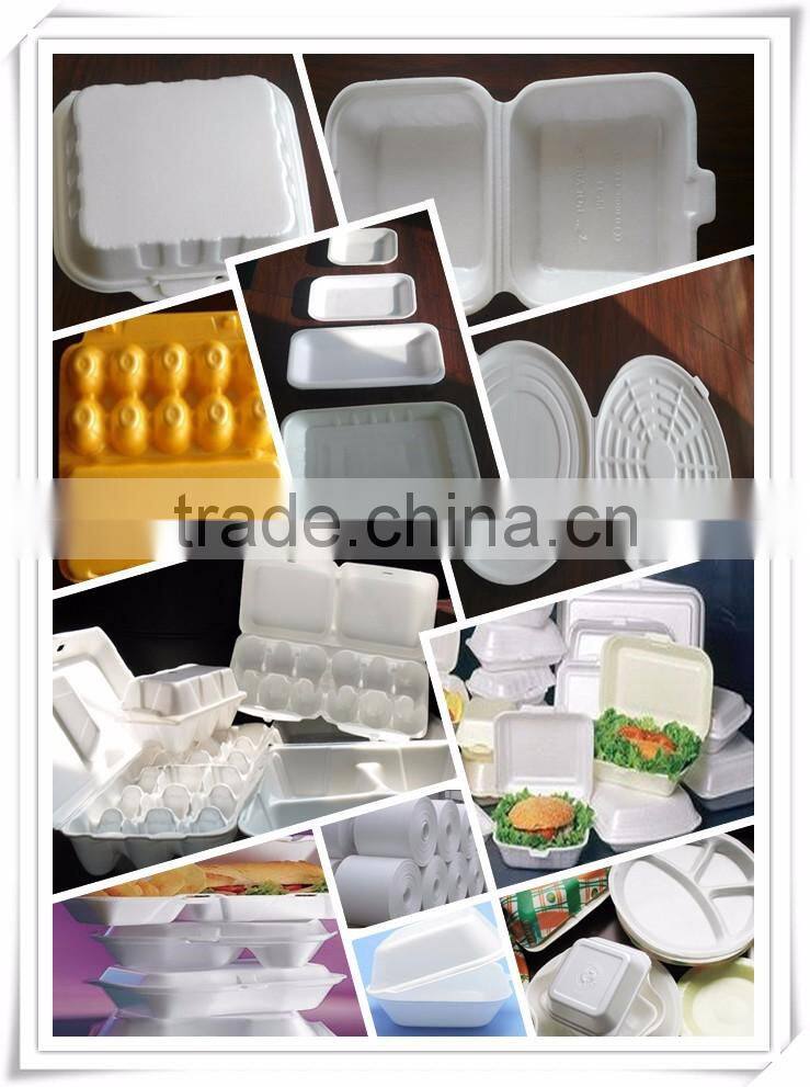 high efficiency ps foam fast food box making machine