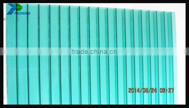 high quality polycarbonate sheet green house 10 year guarantee