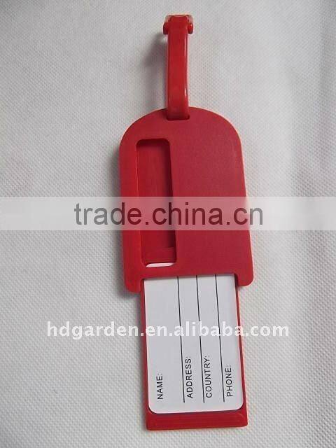 cheap Plastic pull luggage tag