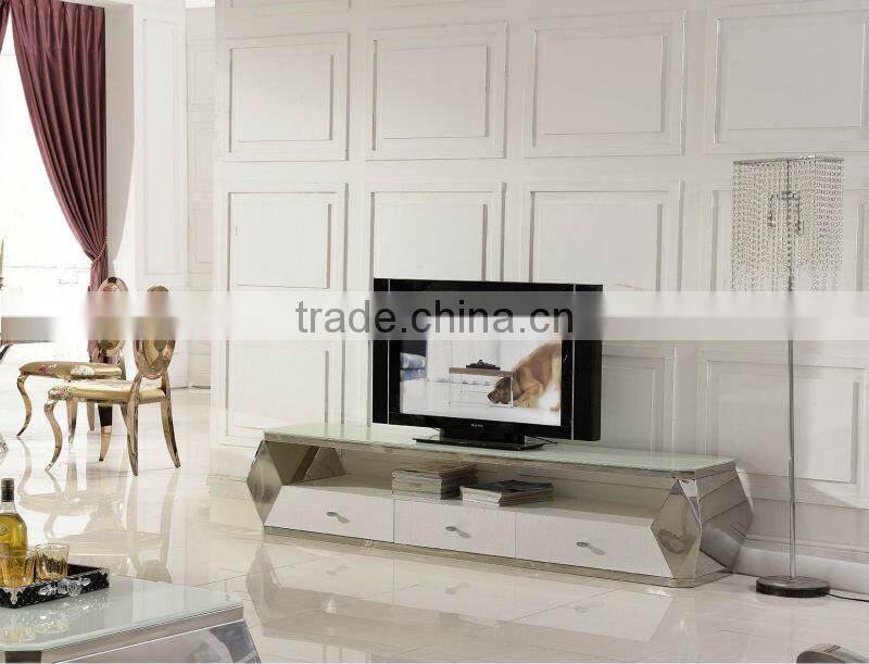Simple, stylish, personalized design glass TV stand E371