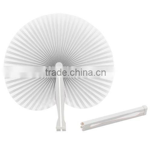 paper cheap promotional foldable hand fan