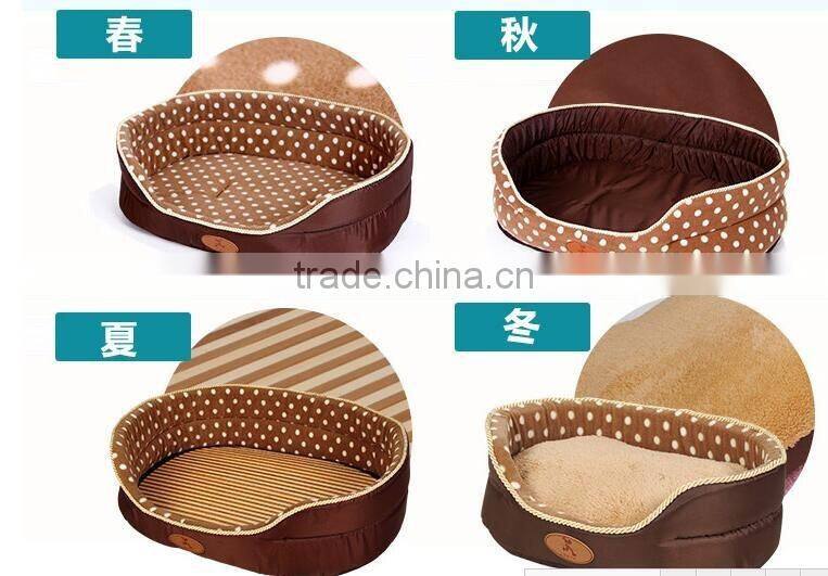 CY112 Soft Warm Indoor Portable Pets Dog Puppy Cat Bed Plush Cotton Mat kennel Luxury Pet Bed