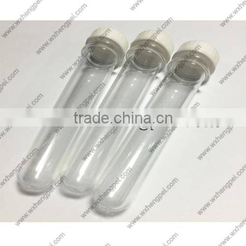 Cleverish portable cute transparent long plastic storage jewelry wedding pipe kit