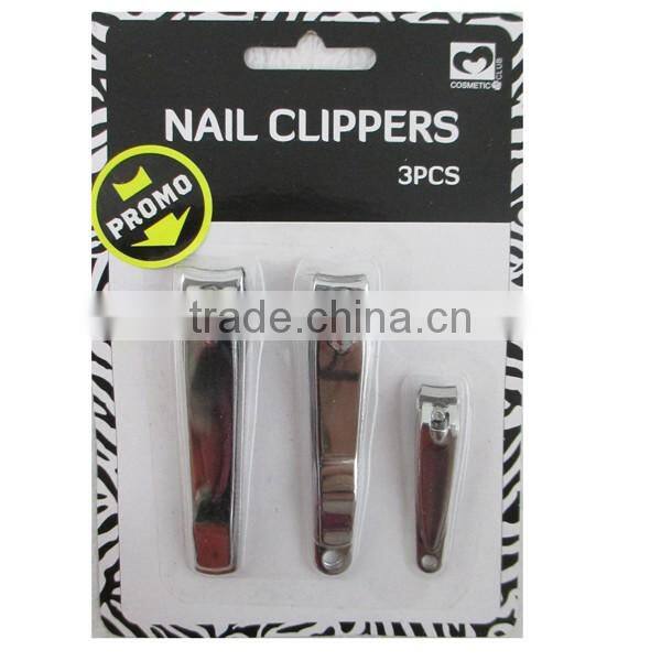 3 sets nail clippers for personal care