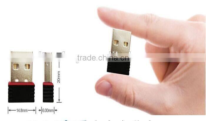 Factory Direct Cheap Price USB Mini Wireless 150M LAN Adapter USB 2.0 Wireless 802.11N Driver