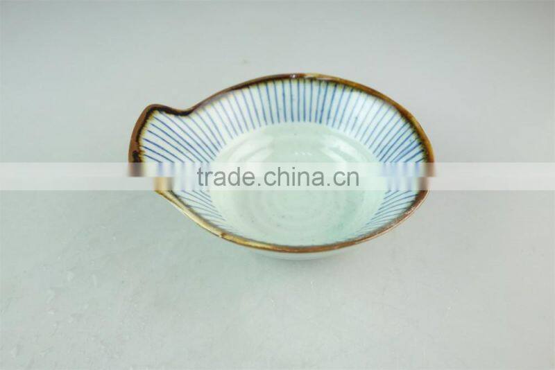 stock funny Japanese style ceramic sauce dish