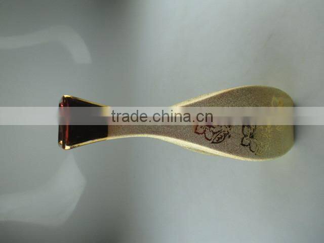 mordern design golden porcelain vase