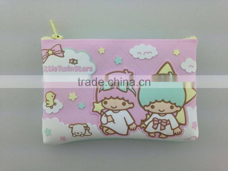 OEM new smart zipper puller silicone bag /pouch /purse