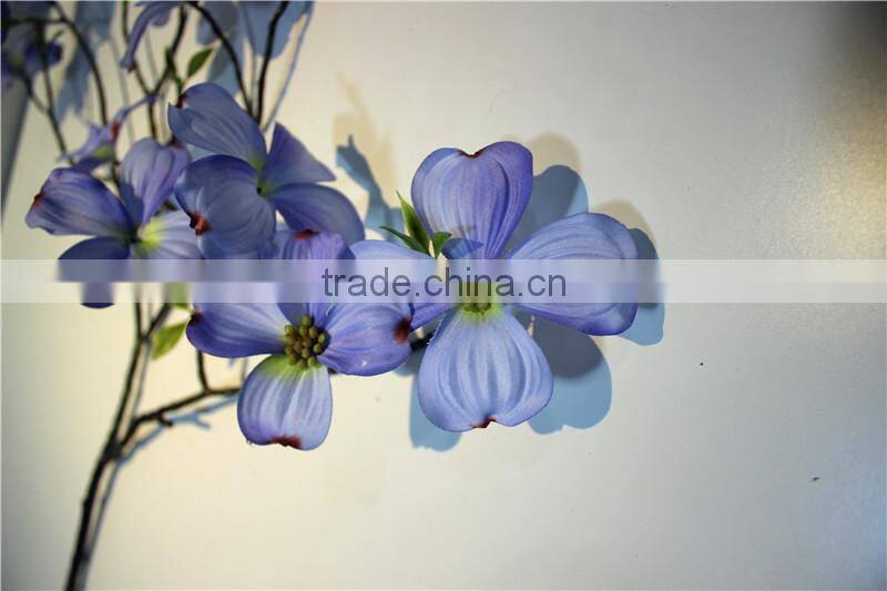 Home garden decoration 70cm hight blue cornus chrysanthemum wedding flower EHMF03 0404