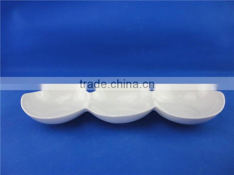 cheap ceramic plates dishes in stock bulk packing