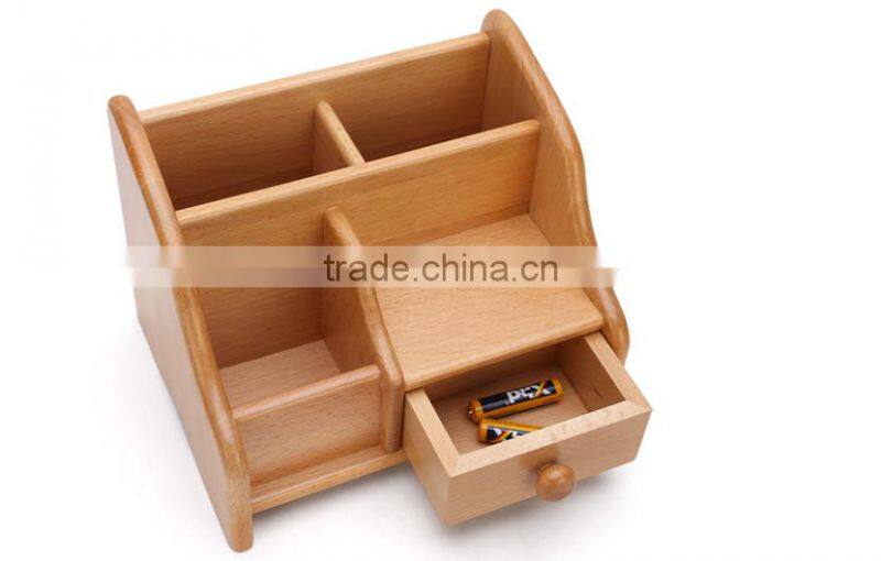 The most creative popular wood storage box pen holder