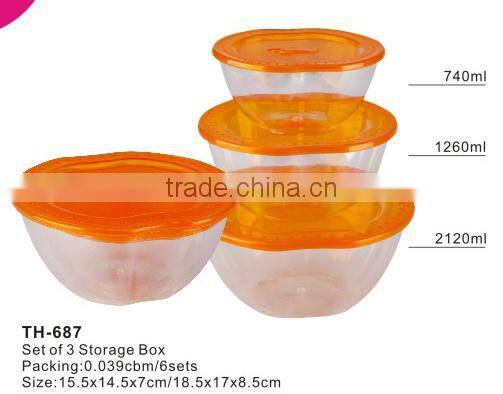 Promotional and Hot Sale Set of Apple Shape Storage Box TH-687