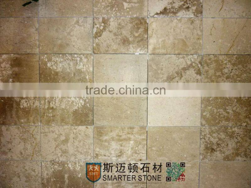 Black color limestone wholesale in culture stone shape