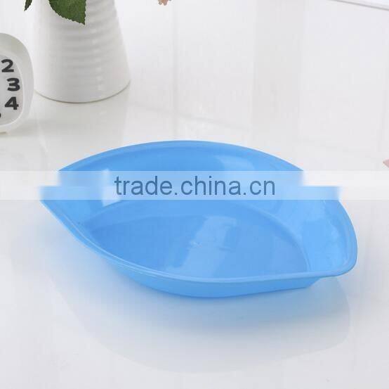2016 new design colorful plastic fruit tray fruit bowl snack tray nut bowl candy tray