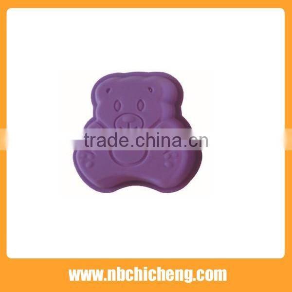 Funny Bear Shape Silicoen Baking Mould Silicone Cake Mold