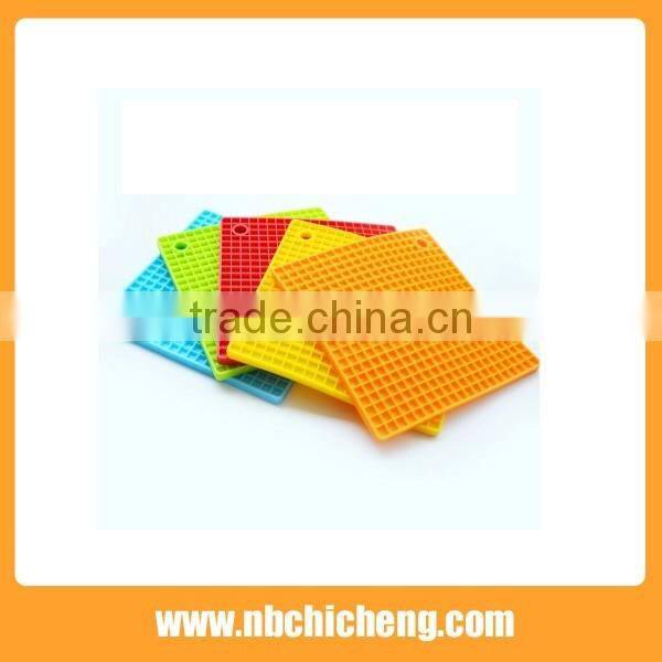 Heat Insulation Mat Silicone Pot Mat Silicone Trivet Mat BBQ Grill Mat