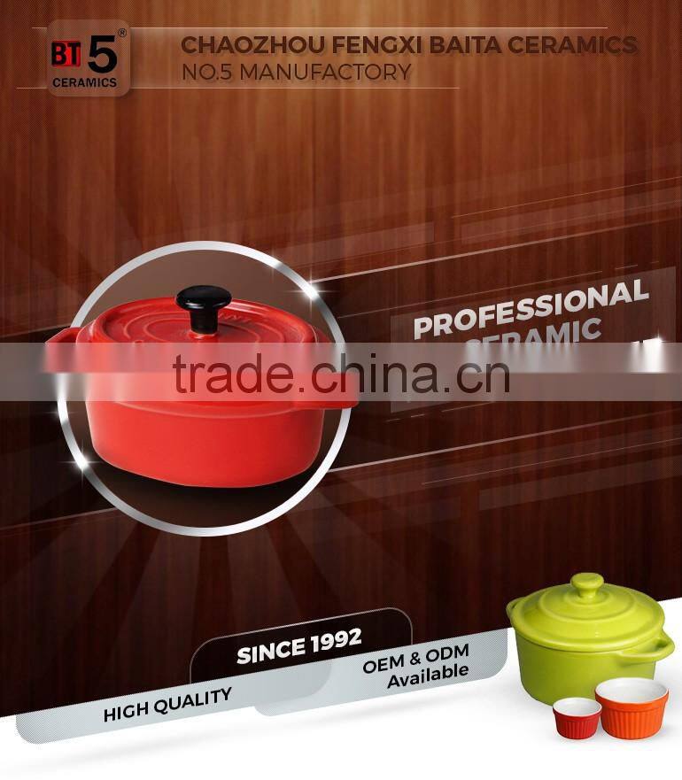 10 inch purple color moroccan ceramic tajine