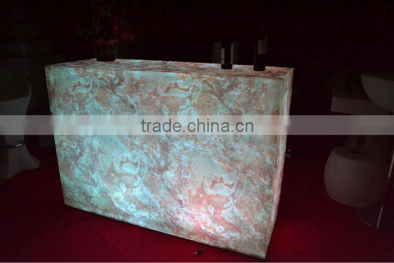 LED coffe table furniture/LED lighted table/led table furniture