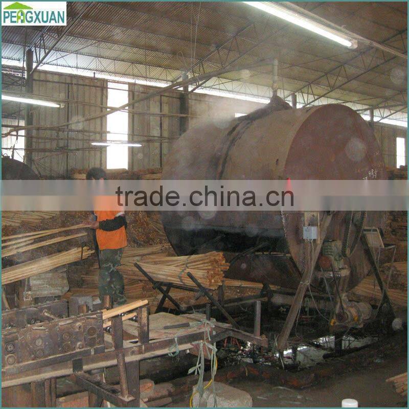 Varnished Wooden Rake Handle