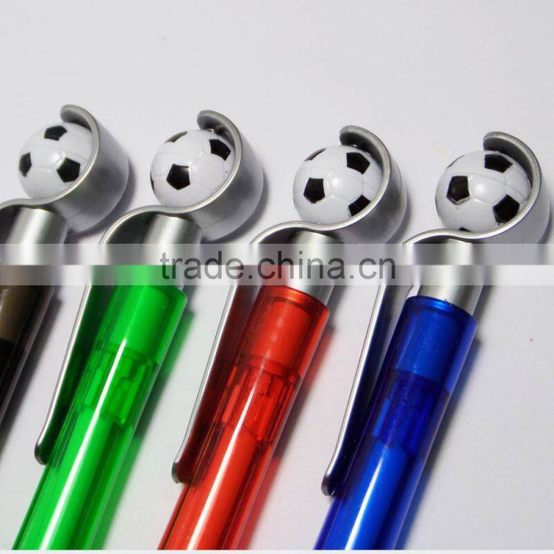 Cheapest plastic promotional foot ball pen