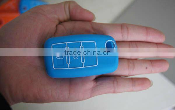 2016 Wholesale silicone car key covers for Volkswagen 3 buttons