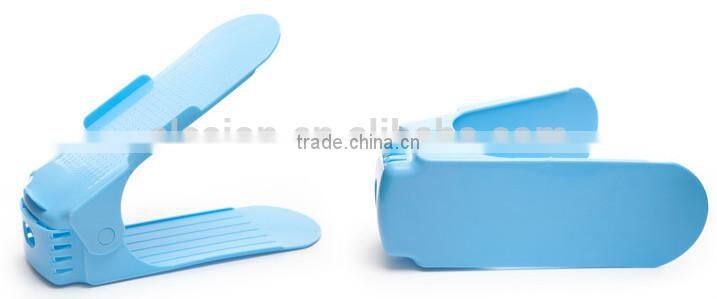 Wholesale Plastic Adjustable Shoe Display Stand Racks