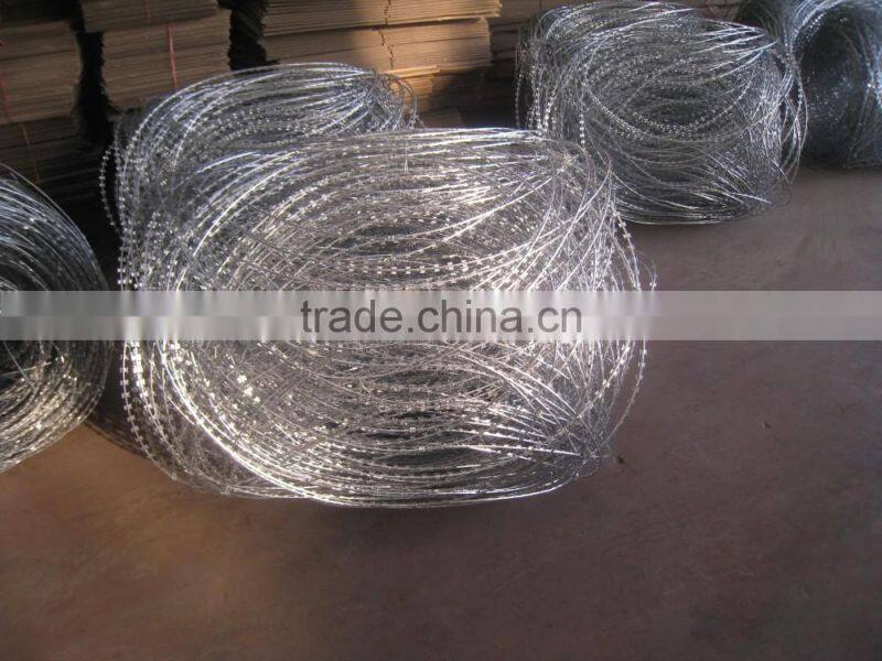 Guatemala salable Good quality and price Barb barbed wire razor barbed wire/razor wire