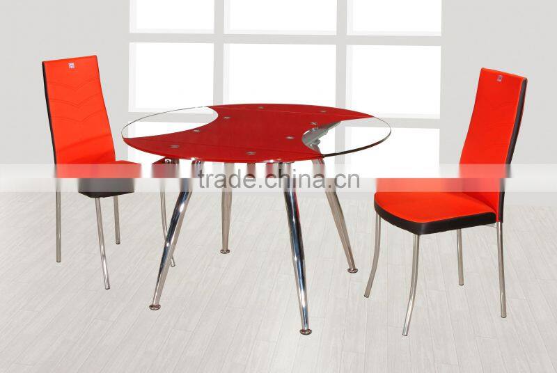 Dining Room Furniture Glass Table Set Dining Coffee Table Stand