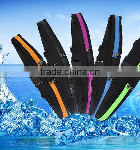 Outdoor stretch sports running waterproof bag for all people