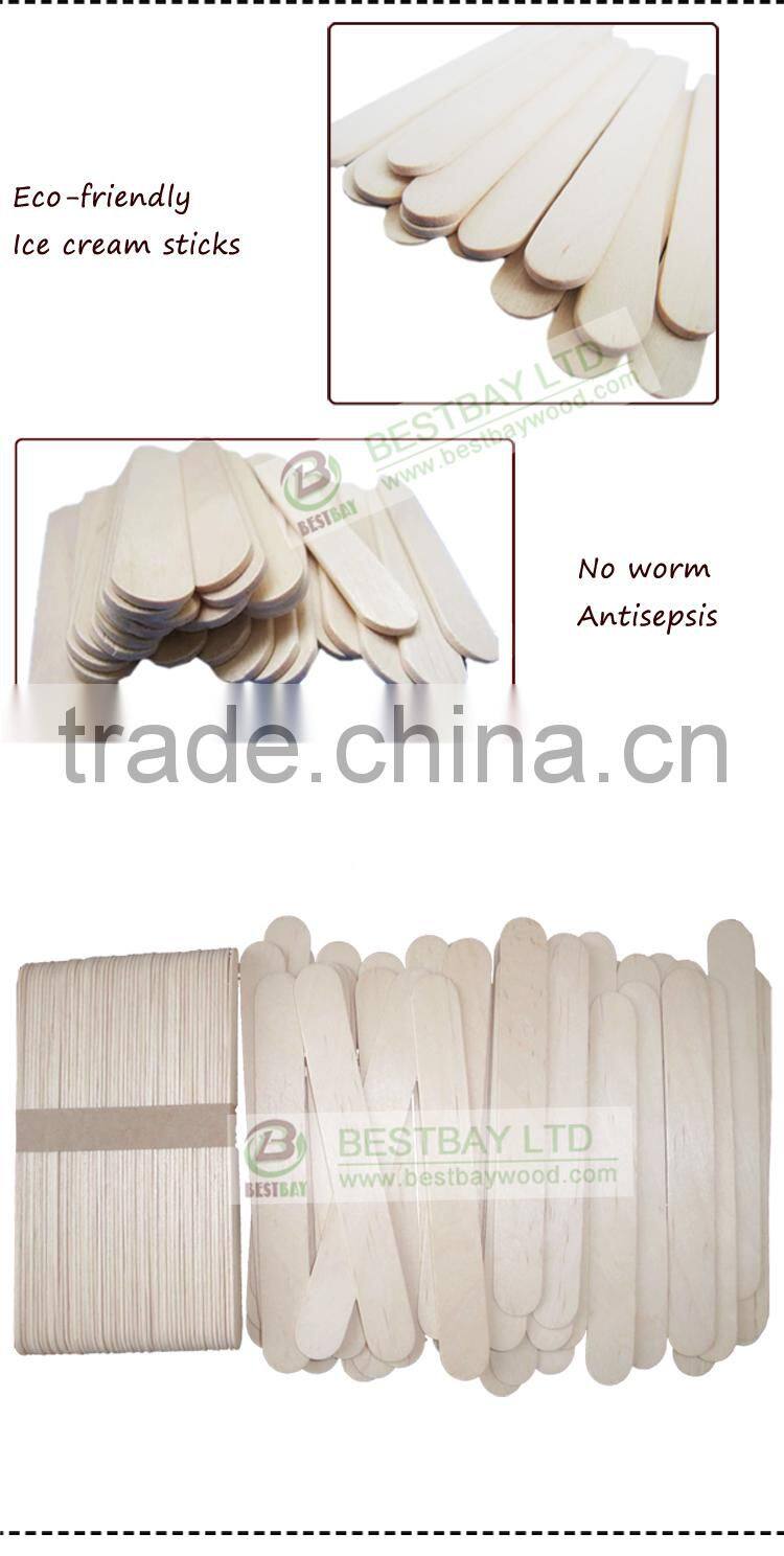 Safe wood Ice cream sticks