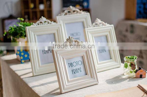 Picture Photo Frame/ White Wooden Photo Picture Frame