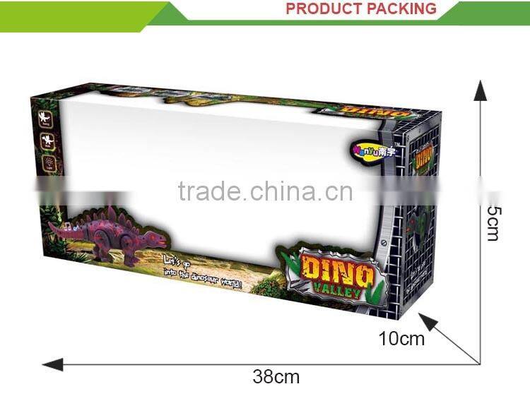New design plastic battery operated animated dinosaurs toy for kids