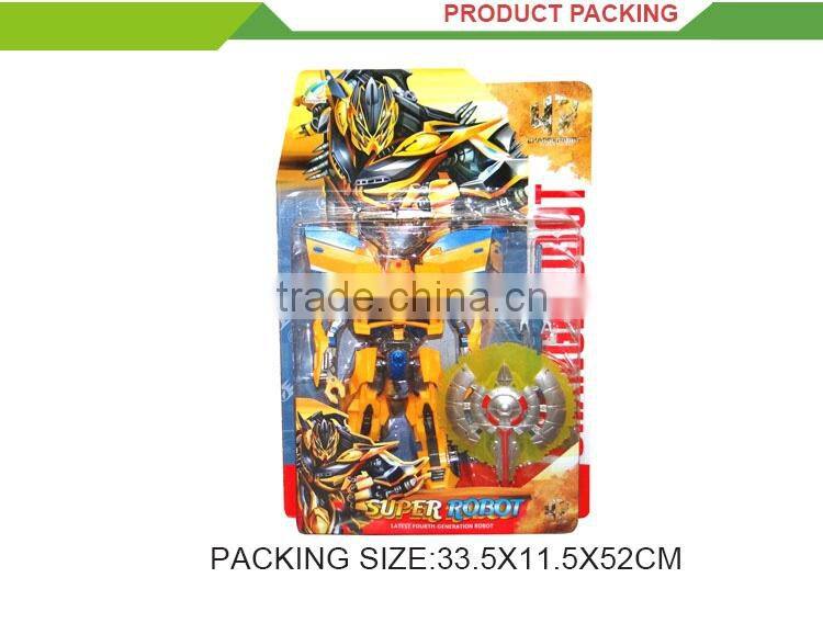 Wholesale plastic deformation educational robot kit for kids