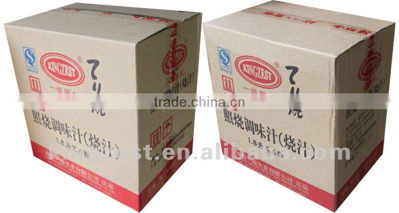 Japanese BBQ sauce 1.8L teriyaki sauce