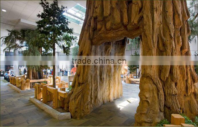Artificial tree for interior decoration of art design