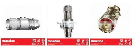 Right Angle Coaxial N-Male Connector For 1/2" feeder Cable