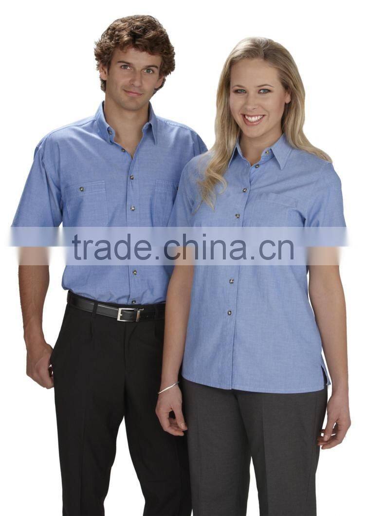 Factory custom workwear clothes unisex working uniform workwear shirts