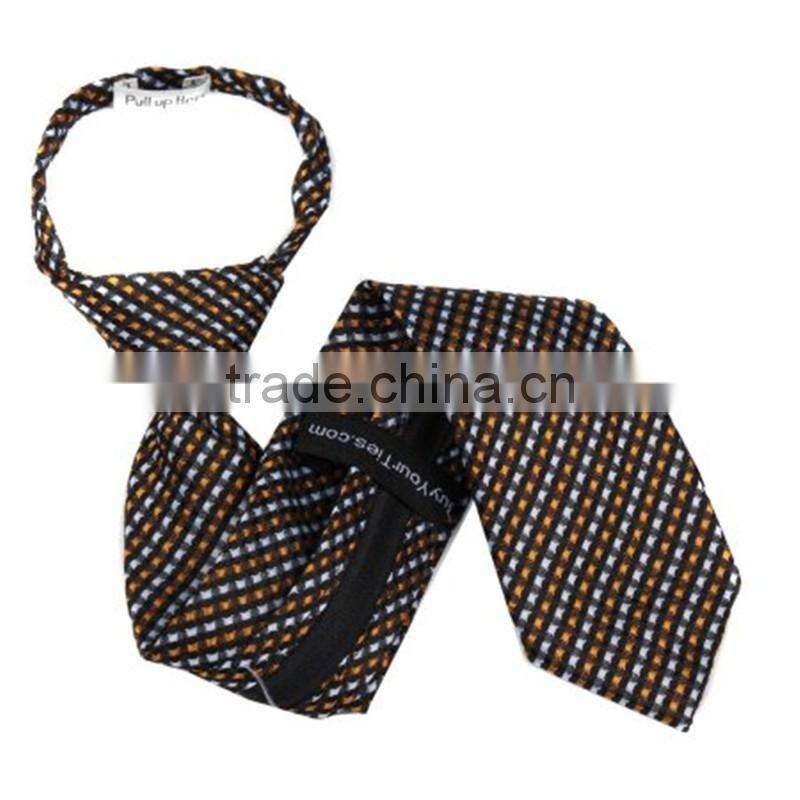 Custom chinese knitting zipper necktie