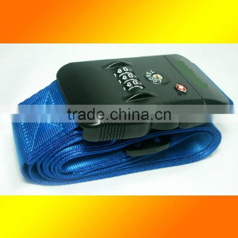 NEW Seatbelt red luggage strap, top quality