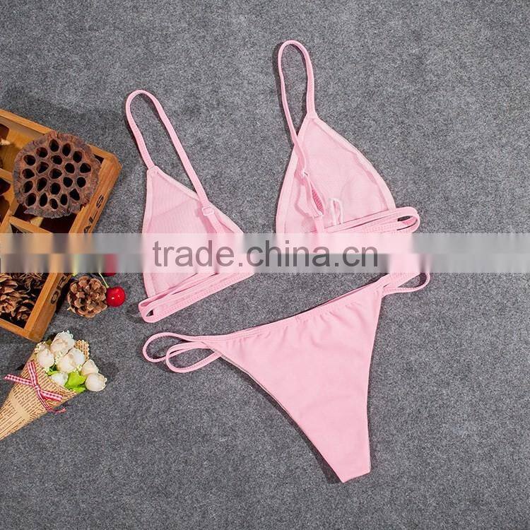 wholesale 2017 new design sexy swimwear bathing suits xxx hot sex bikini women beachwear OEM bralettes