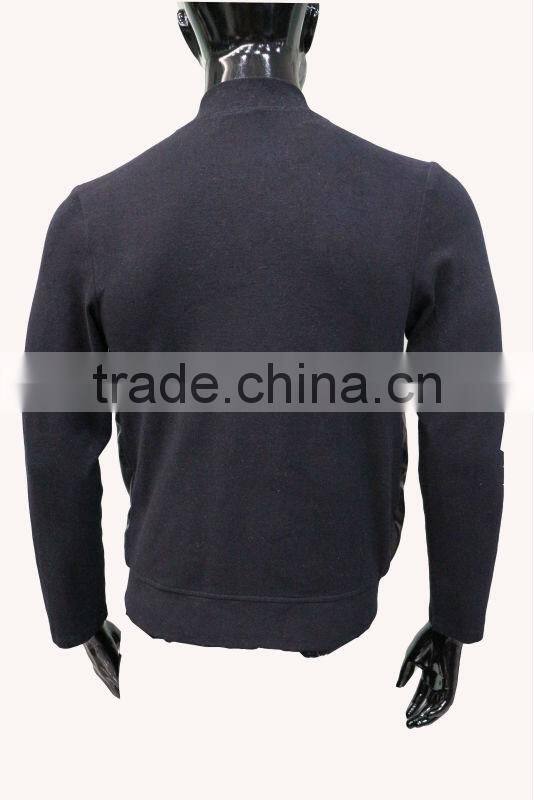 Newest Italian fashion spring jacket leather coat for men