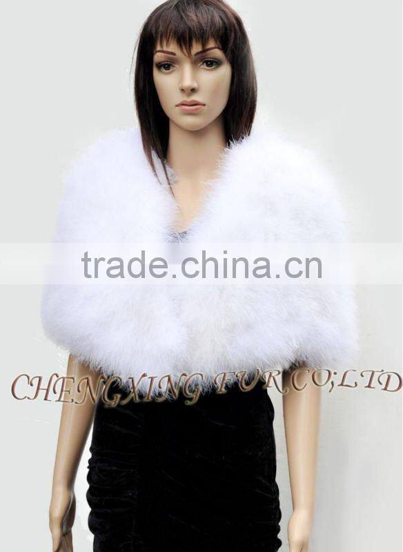 CX-B-87A Feather Wedding Dress Wraps Shawls