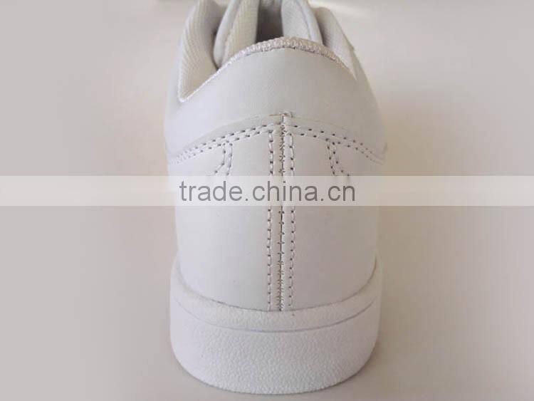 PU outsole comfortable white high quality shoes for women