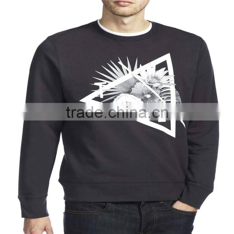 Custom print sweatshirt pullover screen printing hoodies for men