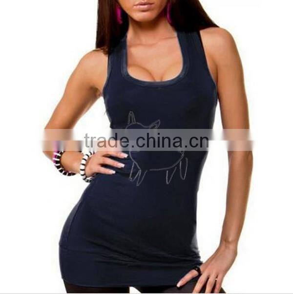 Wholesale women gym tank top for ladies wear