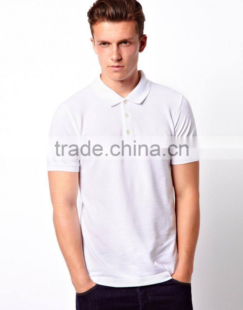 Men's High Fashion Trendy Polo Shirts Blank Polo shirts with button