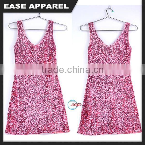 lady sleeveless beading evening dress
