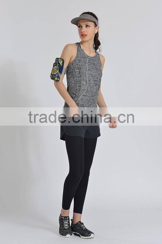 Elastic Breathable Gym Fitness Women's Yoga Shirts Sports Ladies Vest