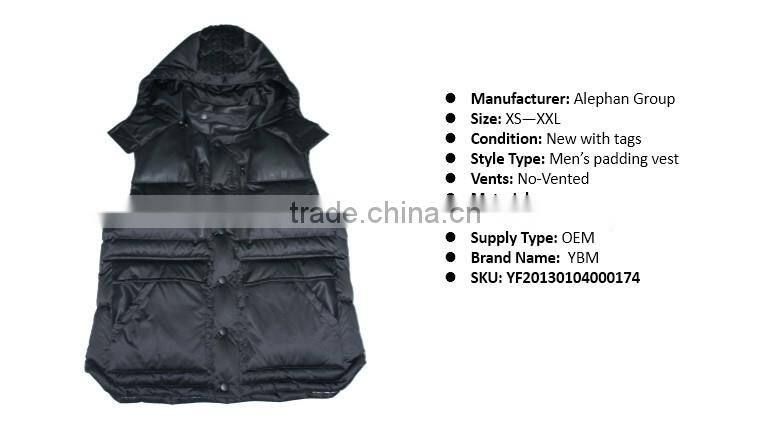 2014-2015 new design men waistcoat alephan 16AW design